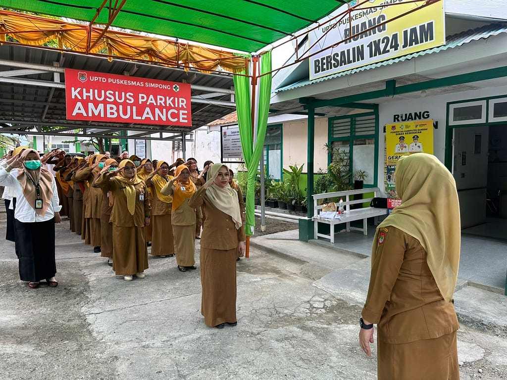Apel Rutin UPTD Puskesmas Simpong